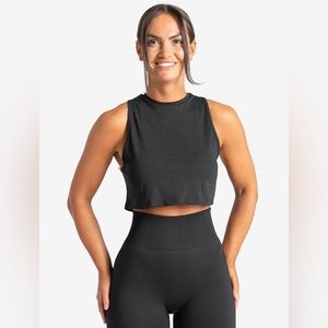 Pursue Fitness Knot Back Tank Top